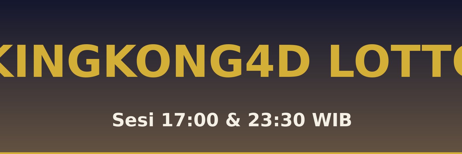 Kingkong4D Lotto Bangkinang